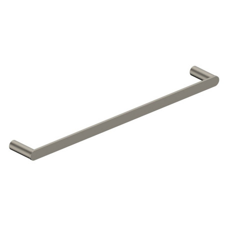 Rak-Petit Round Brushed Nickel Towel Rail 600mm