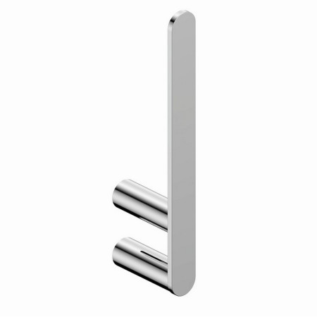 Rak-Petit Round Chrome Spare Toilet Roll Holder