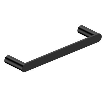 Rak-Petit Round Matt Black 240mm Towel Ring