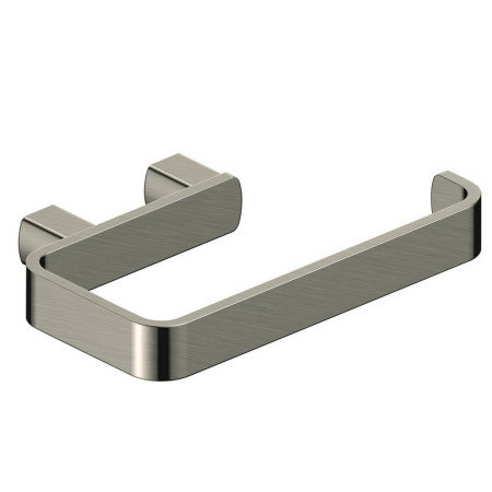 Rak-Petit Square Brushed Nickel Toilet Roll Holder