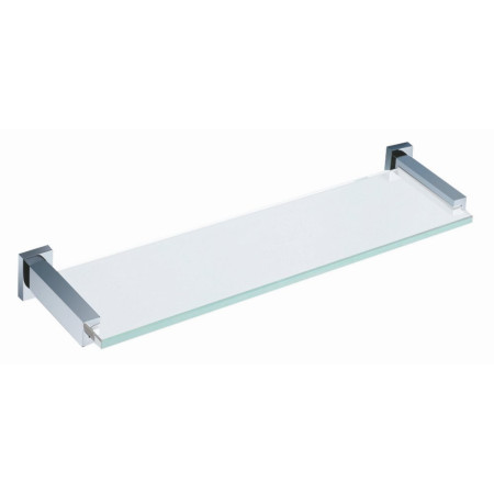 Rak Cubis Chrome Glass Shelf