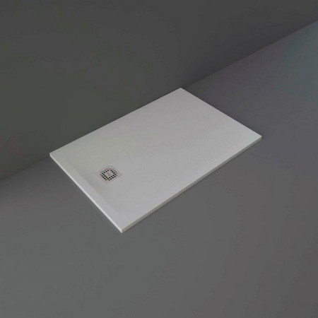 Rak Feeling 1600 x 800 Grey Rectangular Shower Tray