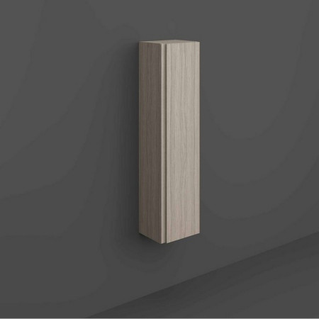 Rak Joy Tall Wall Hung Cabinet in Grey Elm