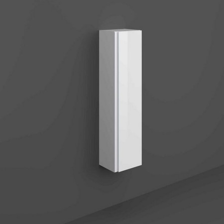 Rak Joy Tall Wall Hung Cabinet in White
