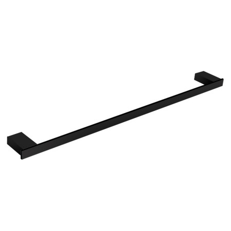 Rak Moon Black 600mm Towel Rail