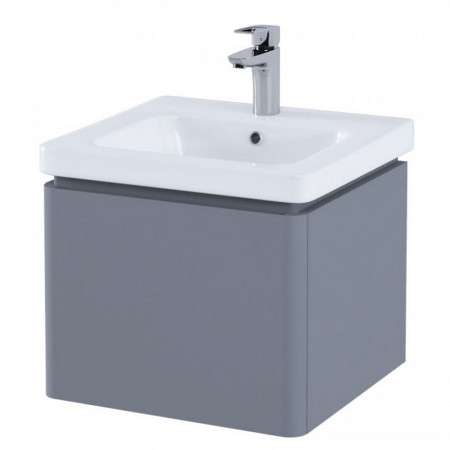 Rak Resort 500mm Basin Unit in Matt Grey with Basin