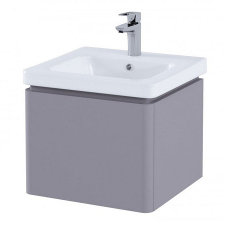 Rak Resort 500mm Basin Unit in Matt Mushroom with Basin