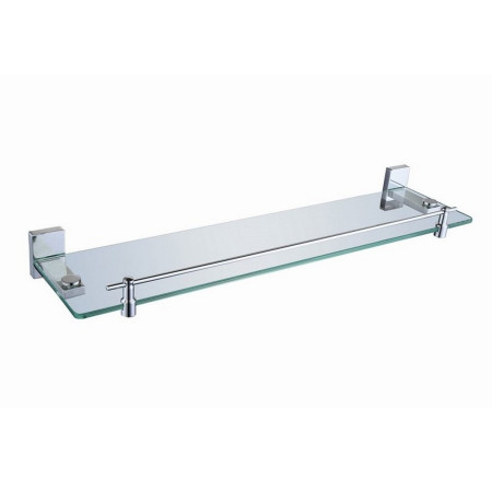 Rak Resort Chrome Glass Shelf