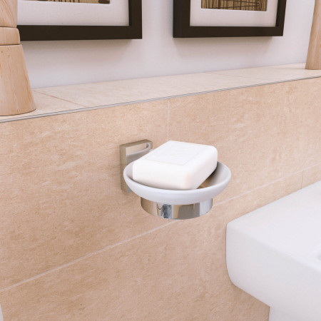 RAKC17159 Rak Resort Chrome Soap Dish (2)