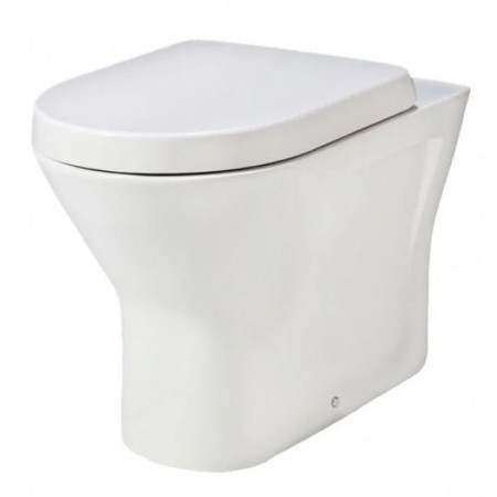 Rak Resort Rimless 450mm Extended Height Back to Wall Pan