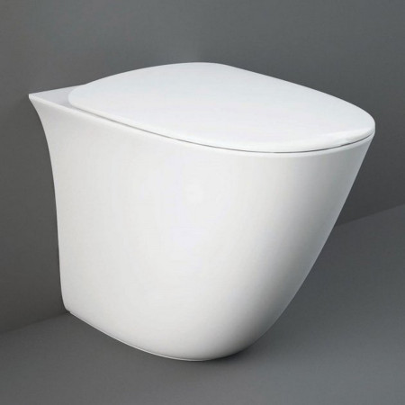 Rak Sensation Rimless Back to Wall WC Pan