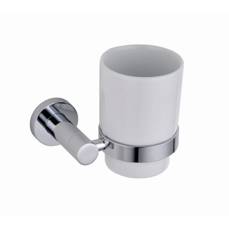 Rak Sphere Chrome Tumbler and Holder