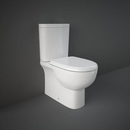 TONCCBTWPAN/TONCIST Rak Tonique Close Coupled WC Unit with Cistern and Closed Back