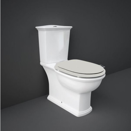 Rak Washington Close Coupled WC Pack With Cistern and Greige Soft Close Seat