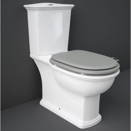Rak Washington Close Coupled WC Pack With Cistern and Grey Soft Close Seat