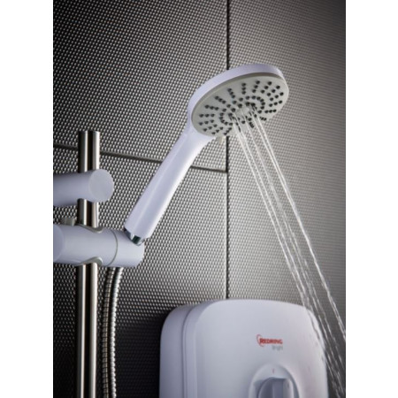 Redring Bright 9.5kw Multi Connection Electric Shower