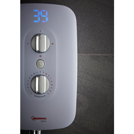 Redring Glow 10.5kw Phased Shutdown Electric Shower