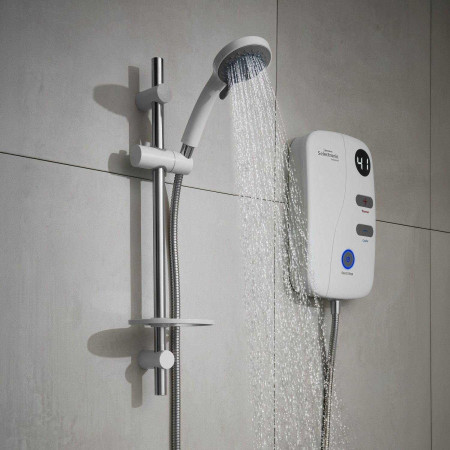 RSELA95P Redring Selectronic Advanced Plus 9.5kW Thermostatic Electric Shower Lifestyle
