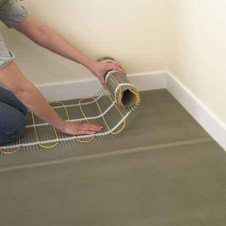 VAUFMX070 Vantara 1050W 7.0m2 Underfloor Heating Mat Installation