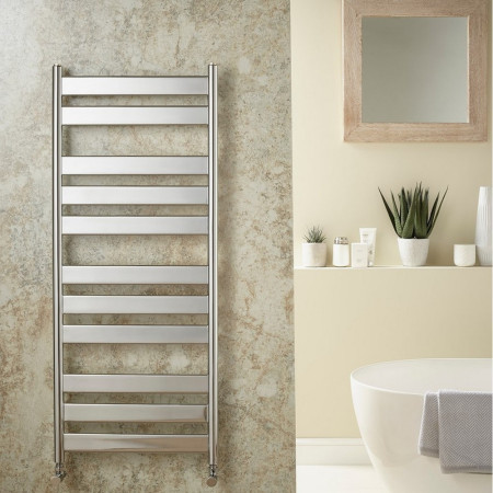 Vantara Form Chrome 1200 x 500mm Towel Radiator
