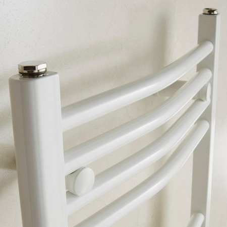 ELNT180060 Redroom Elan Curved White 1800 x 600mm Towel Radiator (2)
