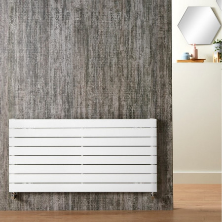 Vantara Meridian Horizontal 592 x 800mm Towel Radiator Double Panel