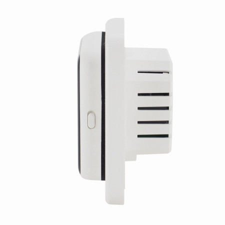 VAUFMR1 Vantara White Touchscreen Thermostat Control Side View