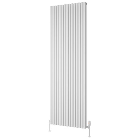Reina Albano 1800 x 590mm White Vertical Aluminium Radiator