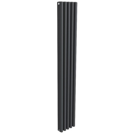Reina Alco 1800 x 280mm Double Vertical Anthracite Aluminium Radiator