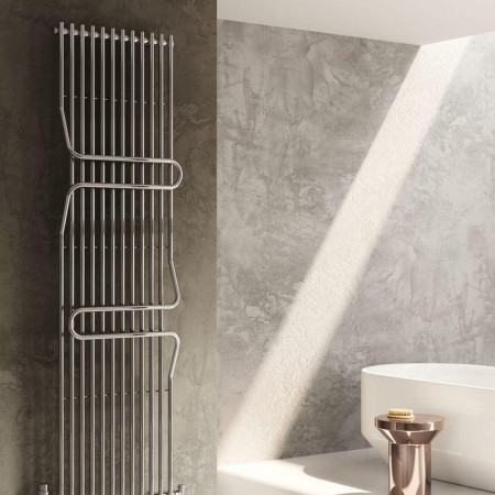 RND-ALT180050C Reina Aletta Mild Steel 1800 x 500mm Vertical Radiator in Chrome (2)