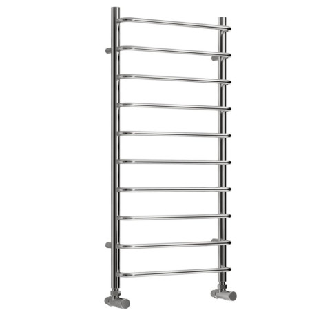 Reina Aliano 1000 x 500mm Chrome Vertical Designer Towel Radiator