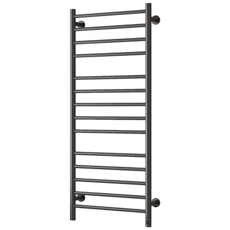 Reina Arnage Dry Electric 1200 x 500mm Gunmetal Heated Towel Rail