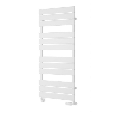 Reina Avola 1124 x 500mm Mild Steel Heated Towel Rail in White