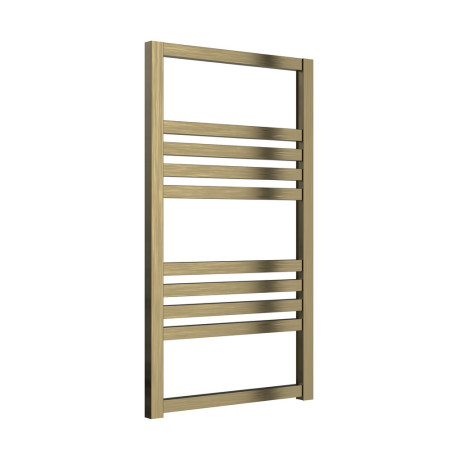 Reina Bolca 870 x 485mm Bronze Satin Heated Towel Rail