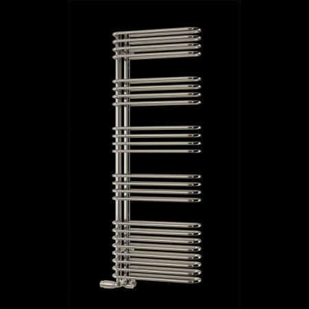 Reina Borgo Mild Steel Bathroom Radiator in Chrome 814 x 500 RNDBRG081050SC