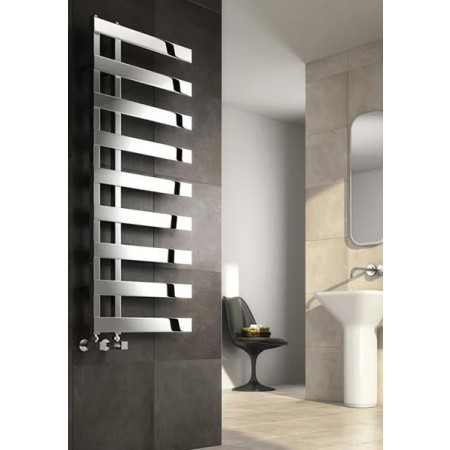 Reina Capelli 1235 x 500mm Polished Stainless Steel Towel Radiator