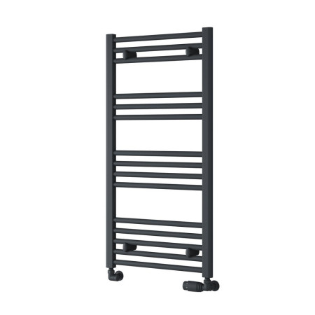 CPO1040AF Reina Capo 1000 x 400mm Anthracite Flat Heated Towel Rail (1)