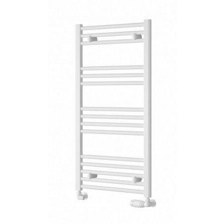 Reina Capo 1000 x 600mm White Flat Heated Towel Rail