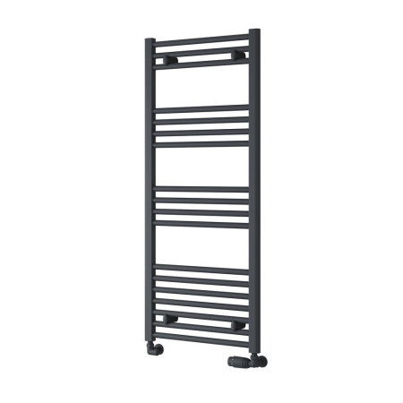 Reina Capo 1200 x 400mm Anthracite Flat Heated Towel Rail