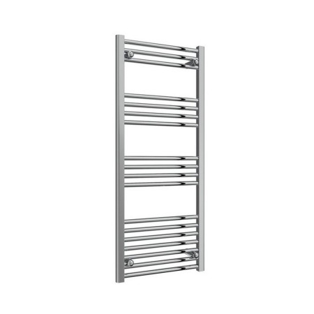 Reina Capo 1200 x 500mm Chrome Flat Heated Towel Rail