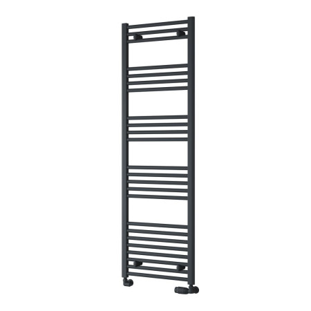 Reina Capo 1600 x 400mm Anthracite Flat Heated Towel Rail