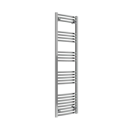 Reina Capo 1800 x 400mm Chrome Curved Heated Towel Rail