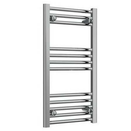 Reina Capo 800 x 400mm Chrome Flat Heated Towel Rail