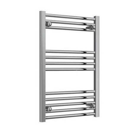 Reina Capo 800 x 500mm Chrome Flat Heated Towel Rail
