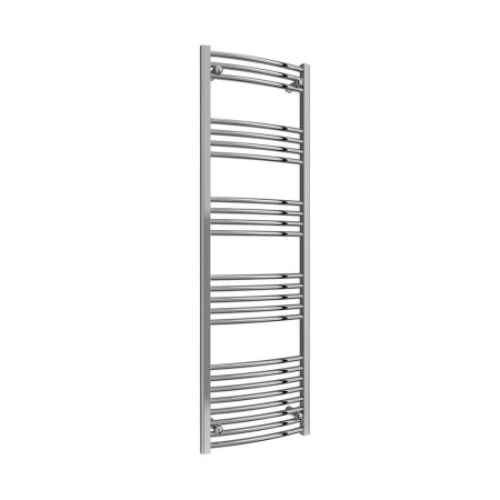 Reina Capo Curved 1600 x 500mm Electric Chrome Heated Towel Rail
