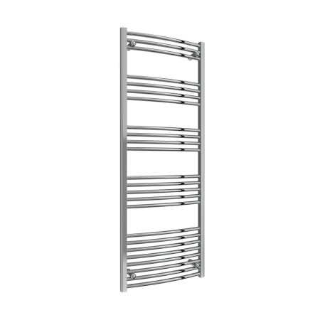Reina Capo Curved 1600 x 600mm Electric Chrome Heated Towel Rail