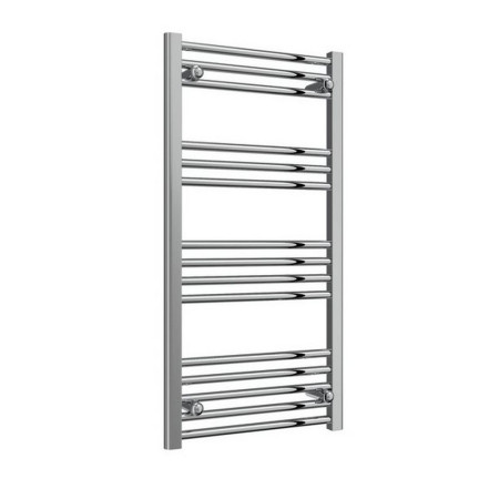 Reina Capo Flat 1000 x 500mm Electric Chrome Heated Towel Rail