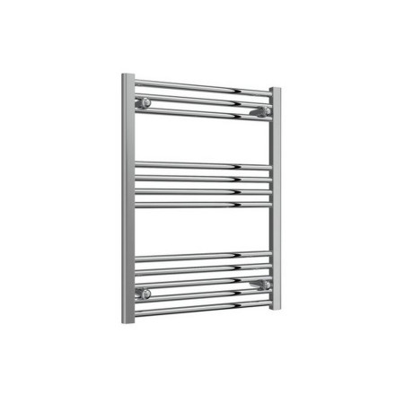 Reina Capo Flat 800 x 600mm Electric Chrome Heated Towel Rail