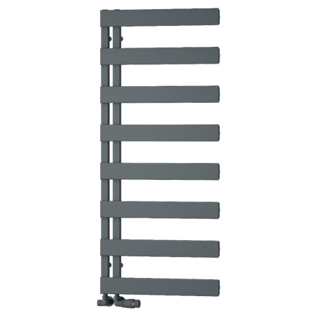 Reina Carpena 1190 x 500mm Anthracite Aluminium Heated Towel Rail