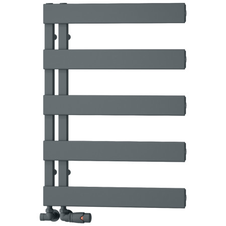 Reina Carpena 710 x 500mm Anthracite Aluminium Heated Towel Rail